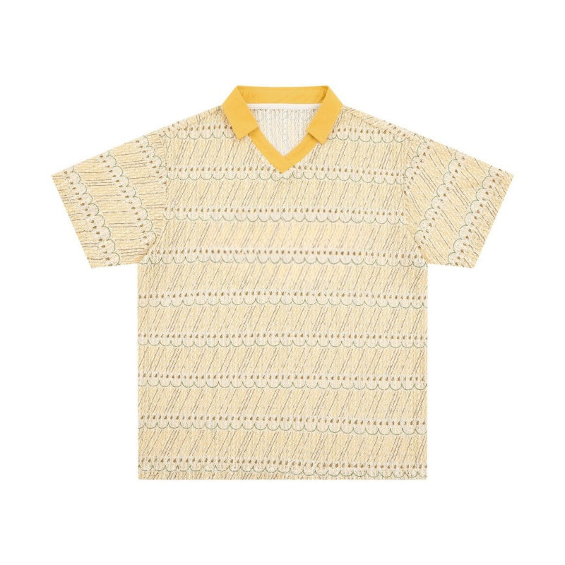 Lightweight Hollow Graphic T-Shirt